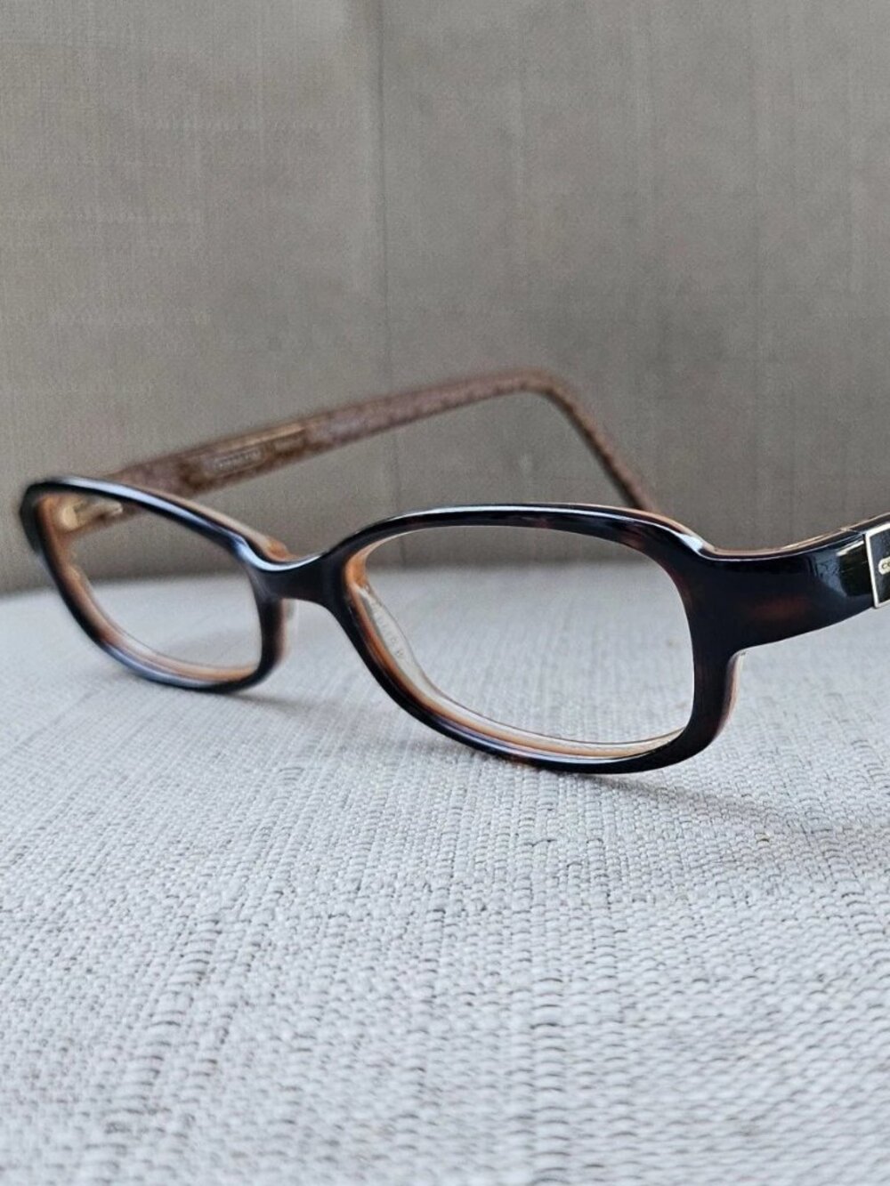Coach Women Eyeglasses Marlie 533 Tortoise Brown Eyewear Glasses Frame only
